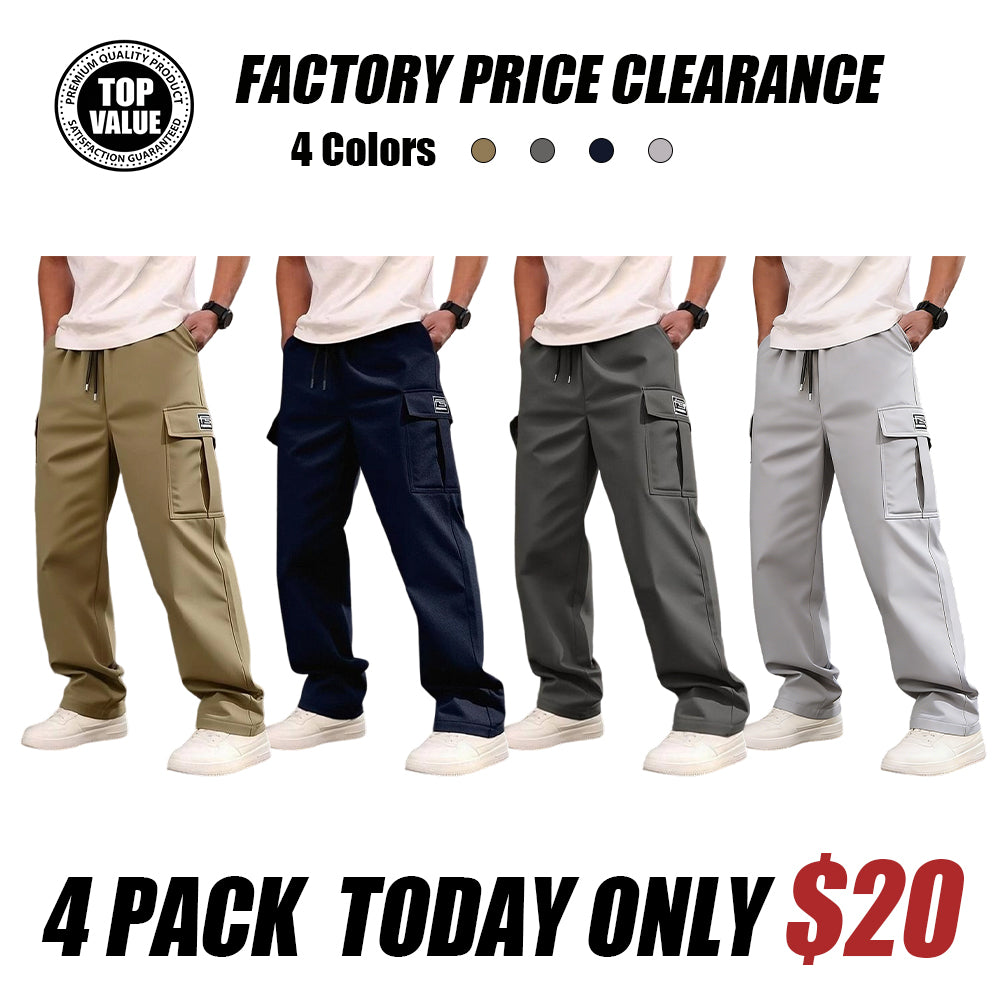 🔥Spring Sale🔥Men's Casual Multi-Pocket Comfortable Trousers