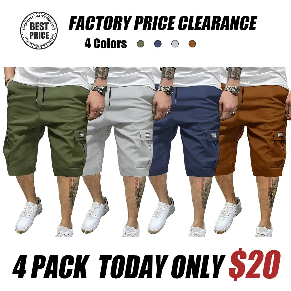 🔥Spring Sale🔥Men's Casual Multi-Pocket Comfortable Trousers