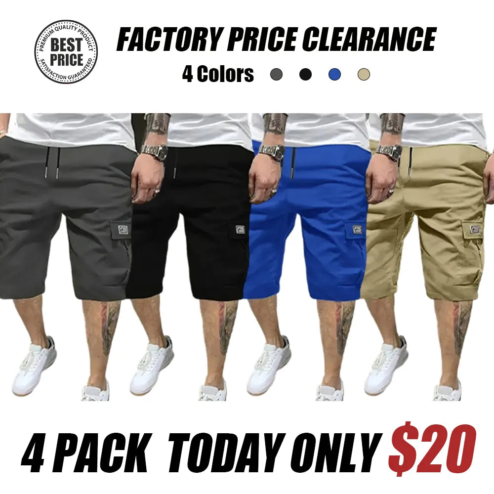 🔥Spring Sale🔥Men's Casual Multi-Pocket Comfortable Trousers