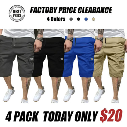 🔥Spring Sale🔥Men's Casual Multi-Pocket Comfortable Trousers