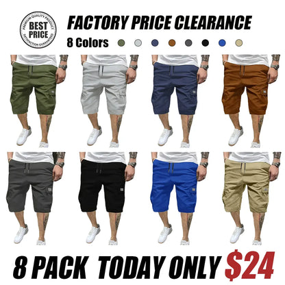 🔥Spring Sale🔥Men's Casual Multi-Pocket Comfortable Trousers